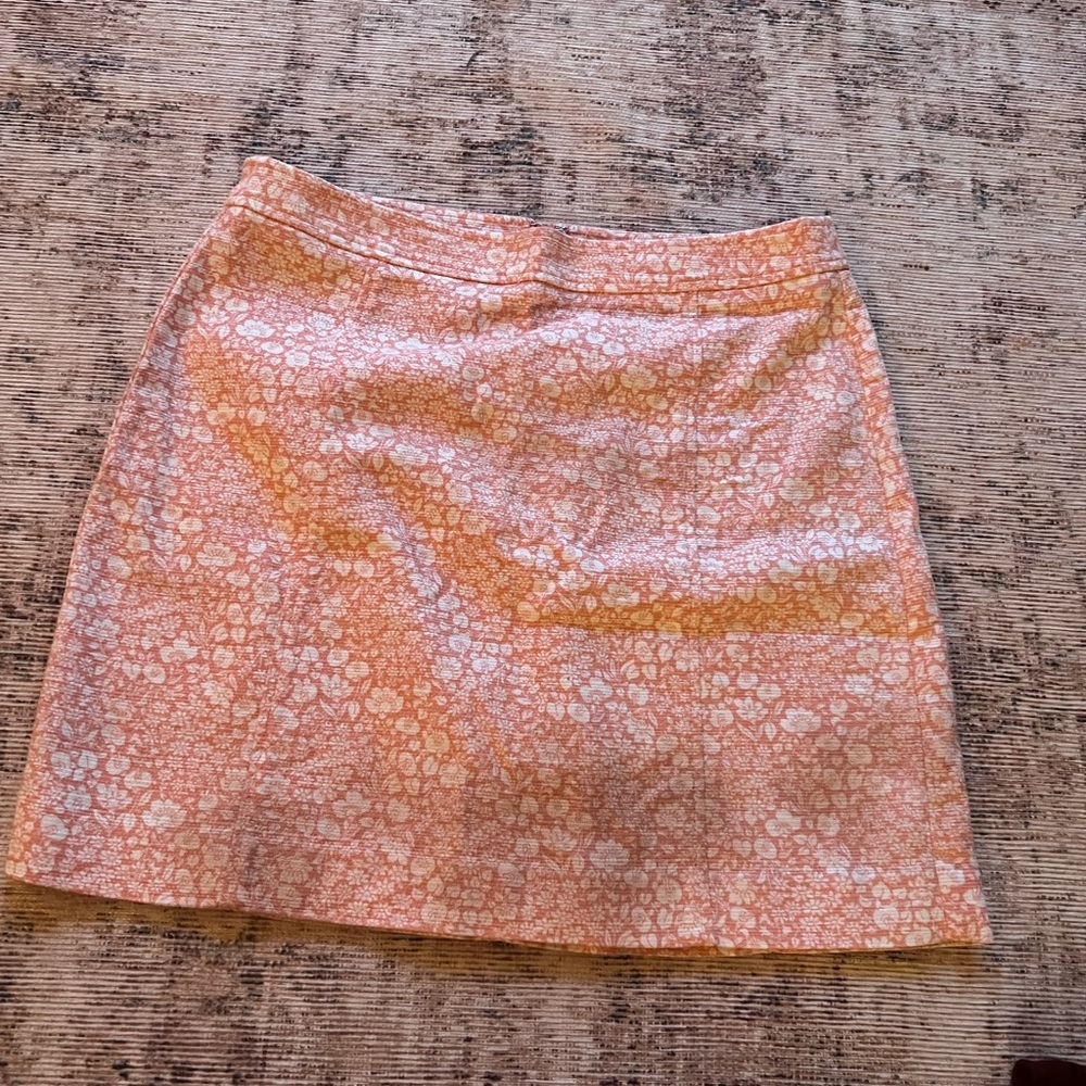 Loft skirt- coral color